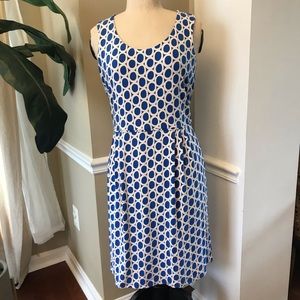 Boden Fit n Flare Dress